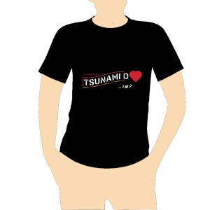 Camisetas Negras tsunami