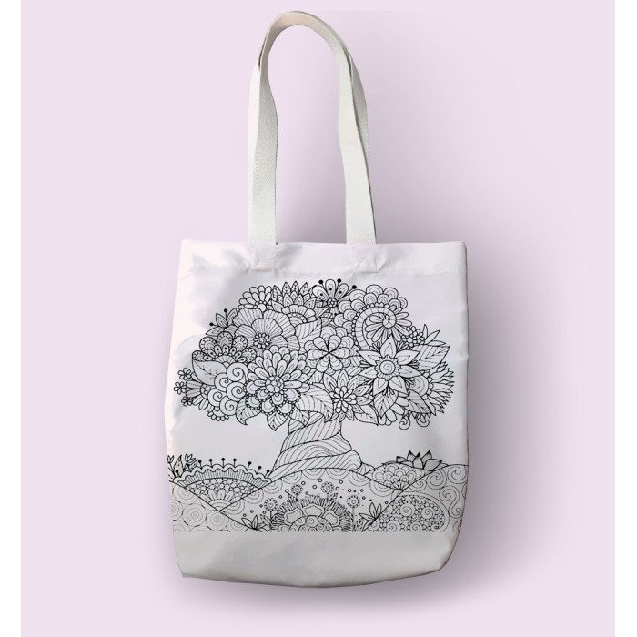 Tote bag con mandala