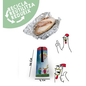 Porta-baguet reciclable